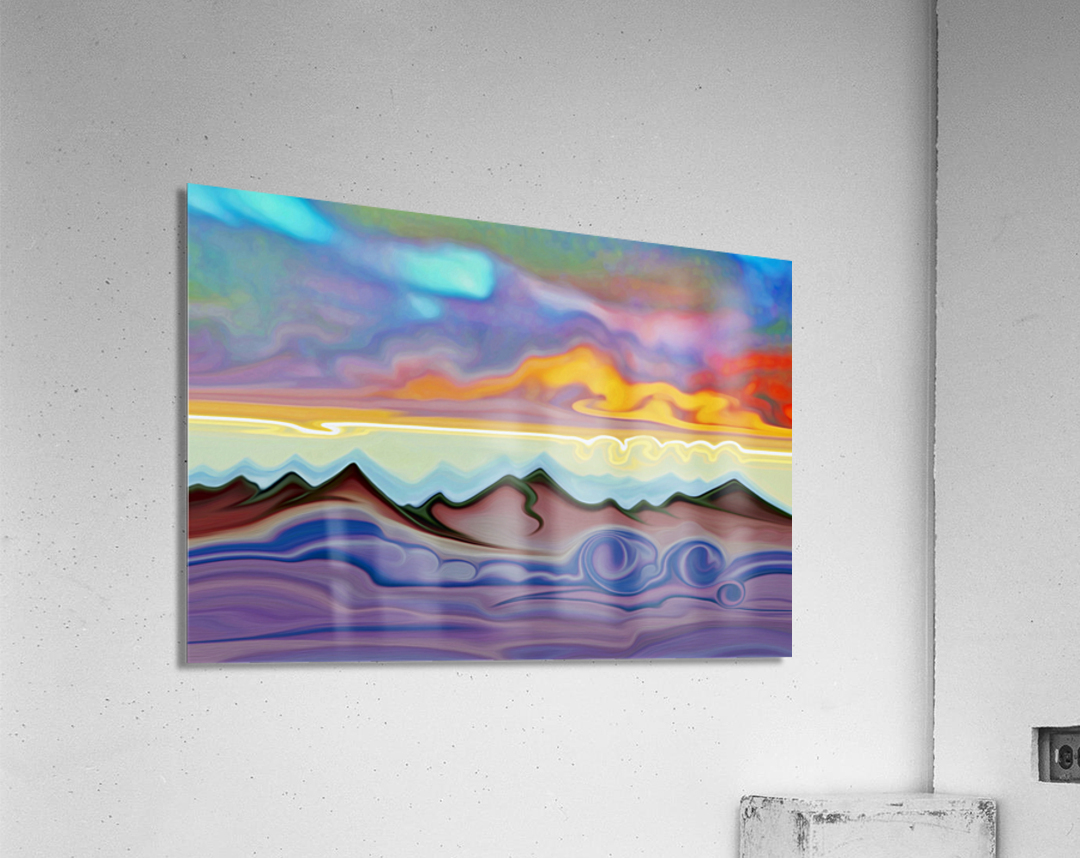 spaces in between Acrylic Print