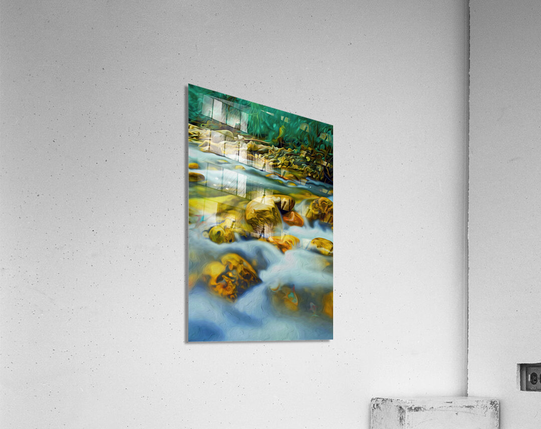 kootenai time iquid assets Acrylic Print