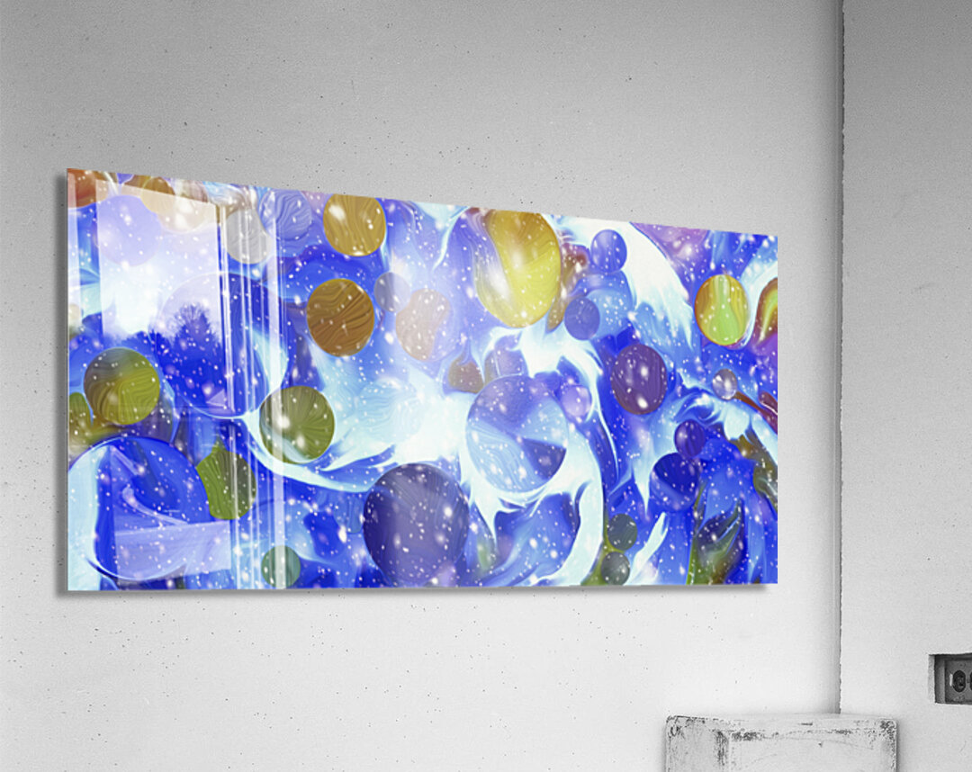 moonlit mapleleaf vorticies Acrylic Print