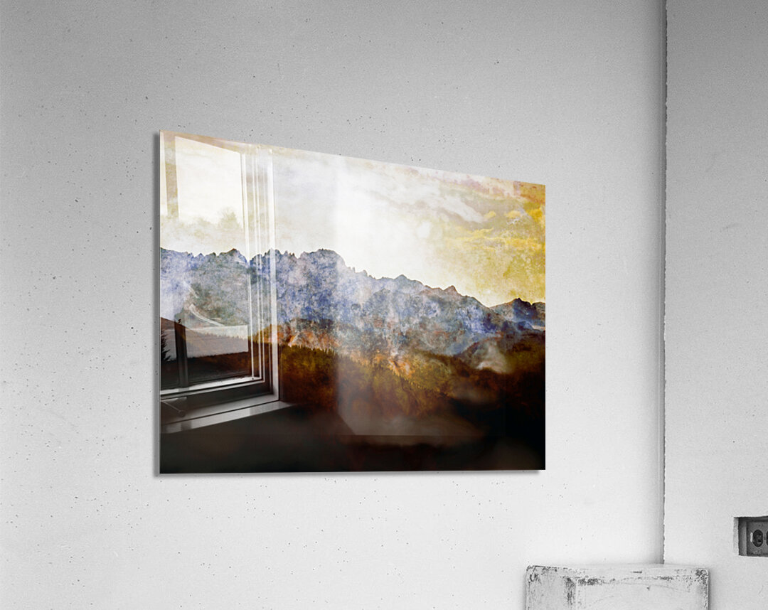 silver spray solo session Acrylic Print