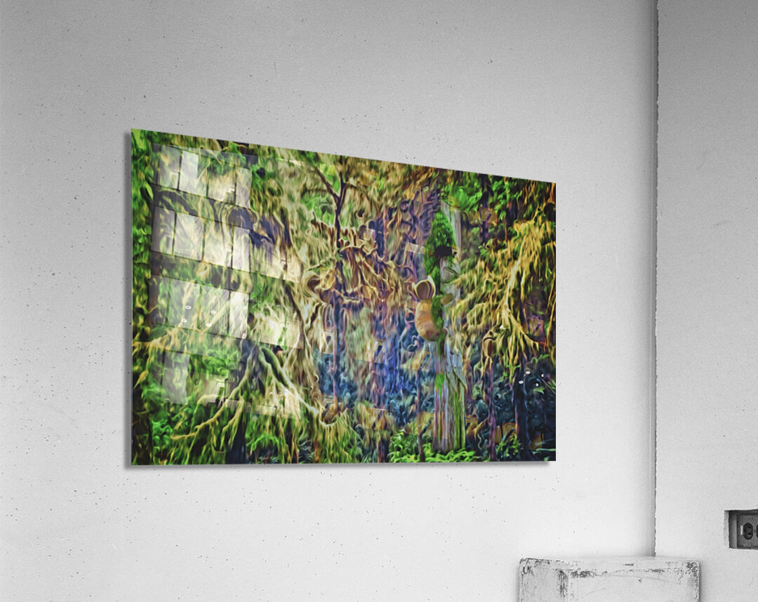 warm and fuzzy aBearitions Acrylic Print