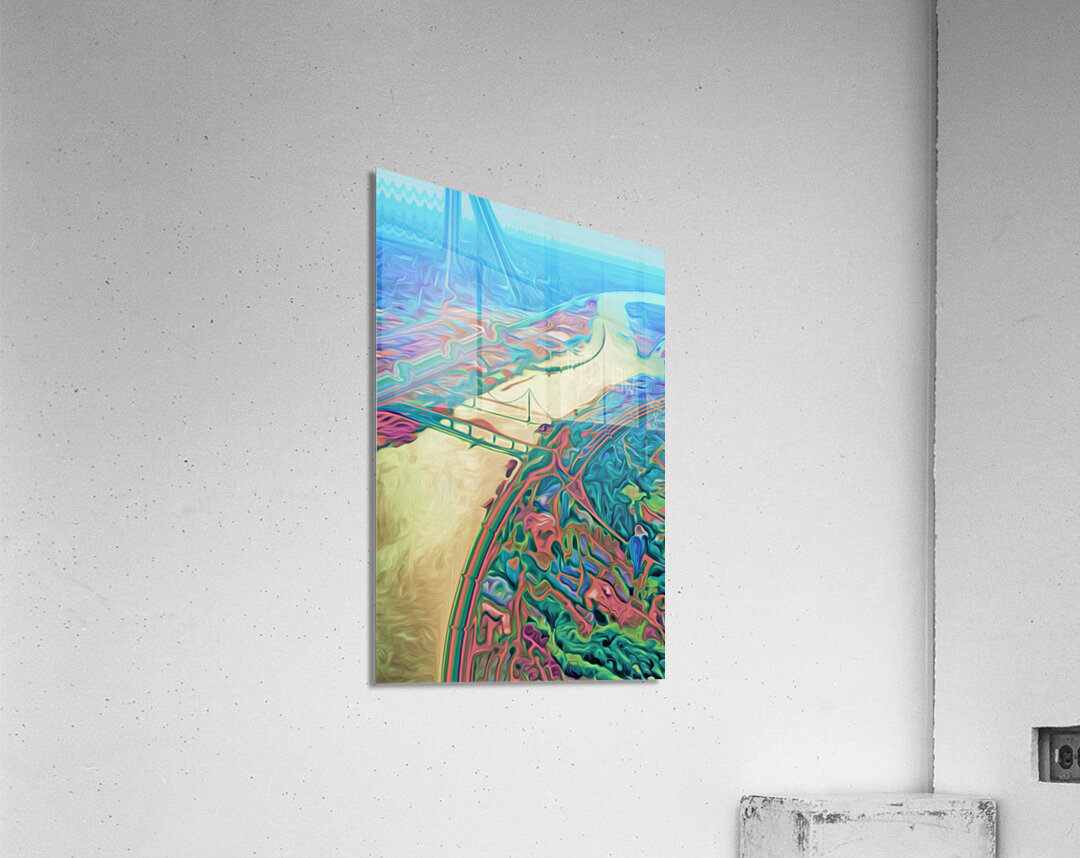  fraser river dance Acrylic Print