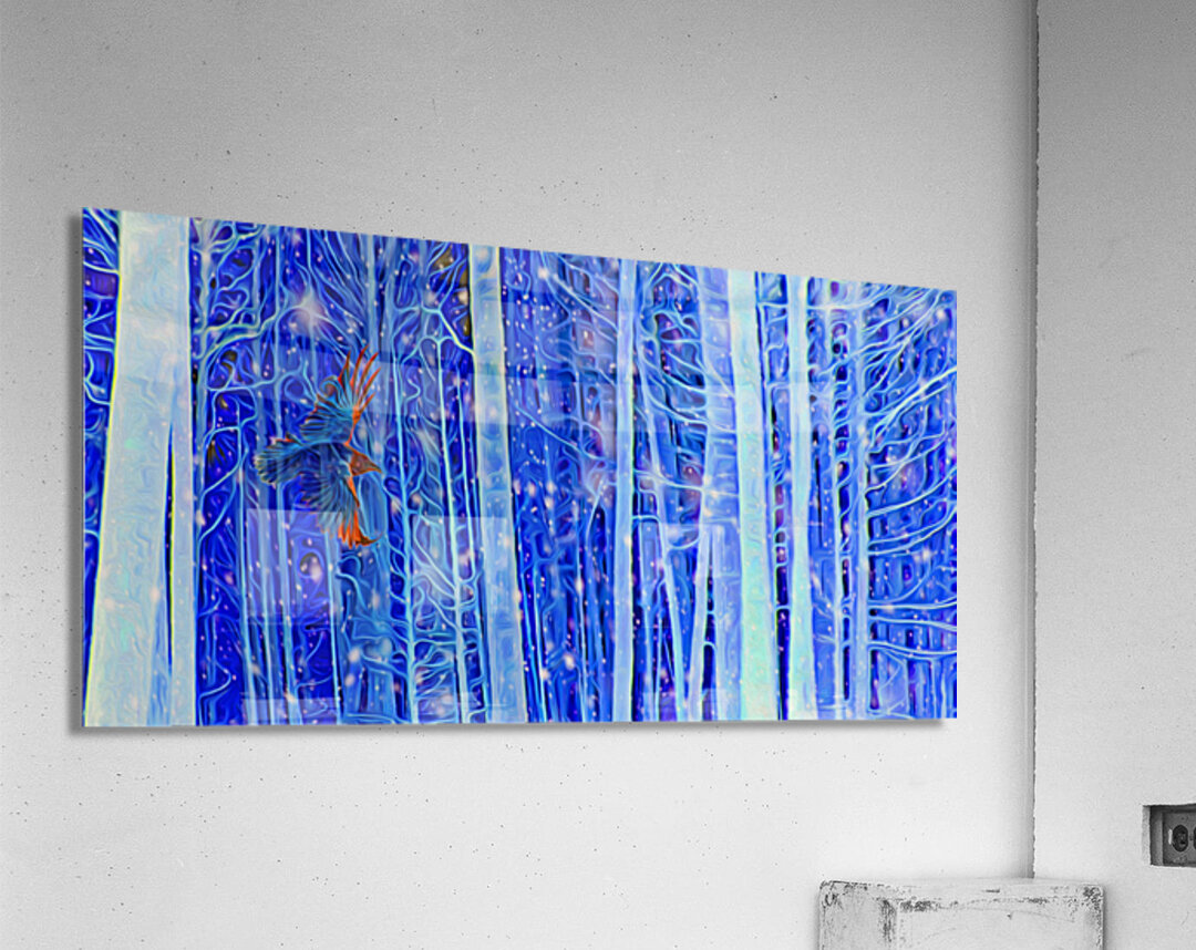 cold burn Acrylic Print