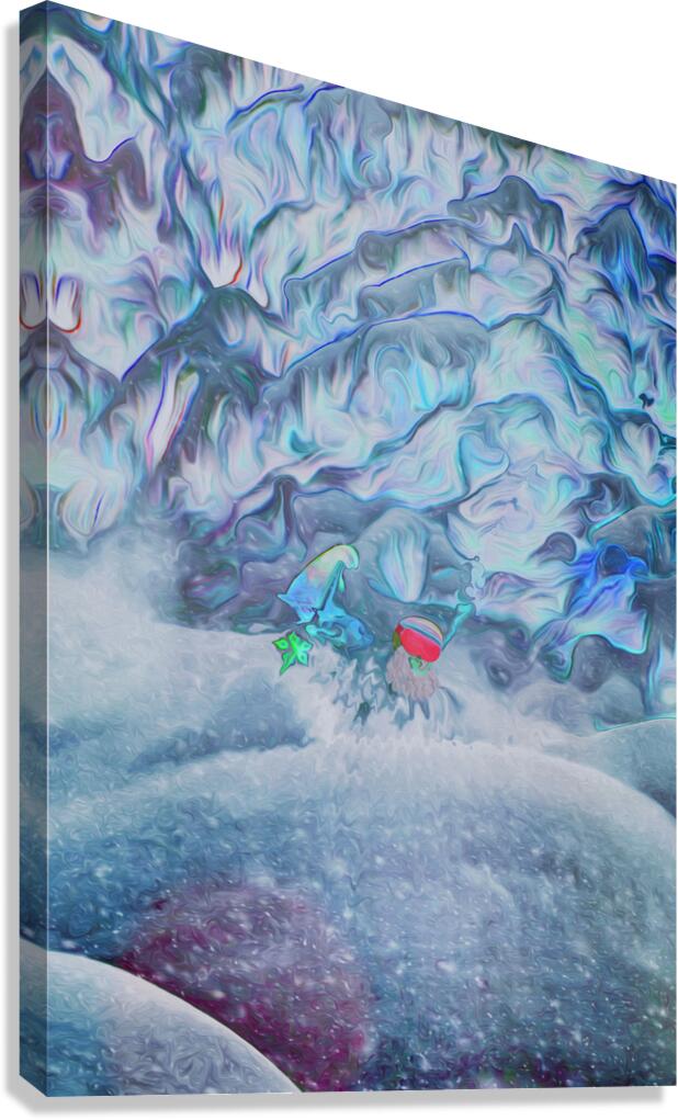 rolling in the deep Canvas Print