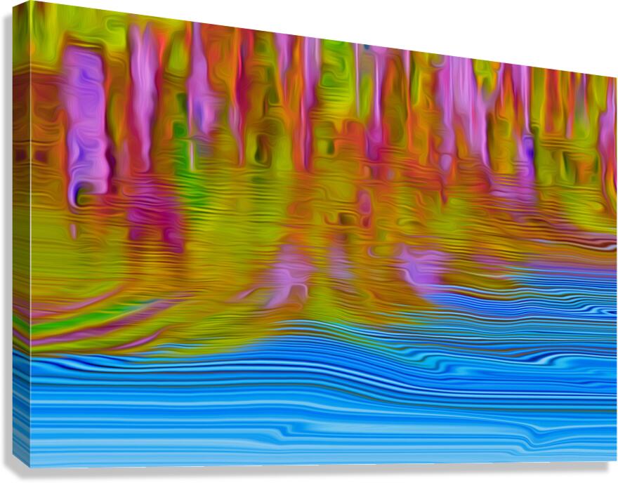 cottonwood lake candy breeze Canvas Print