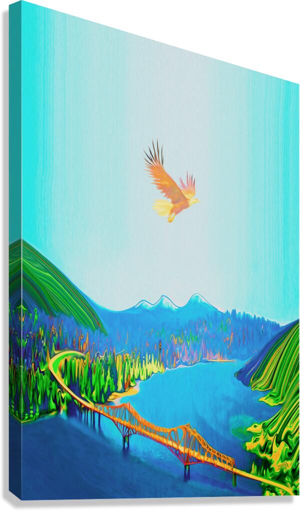 under my wing Canvas Print