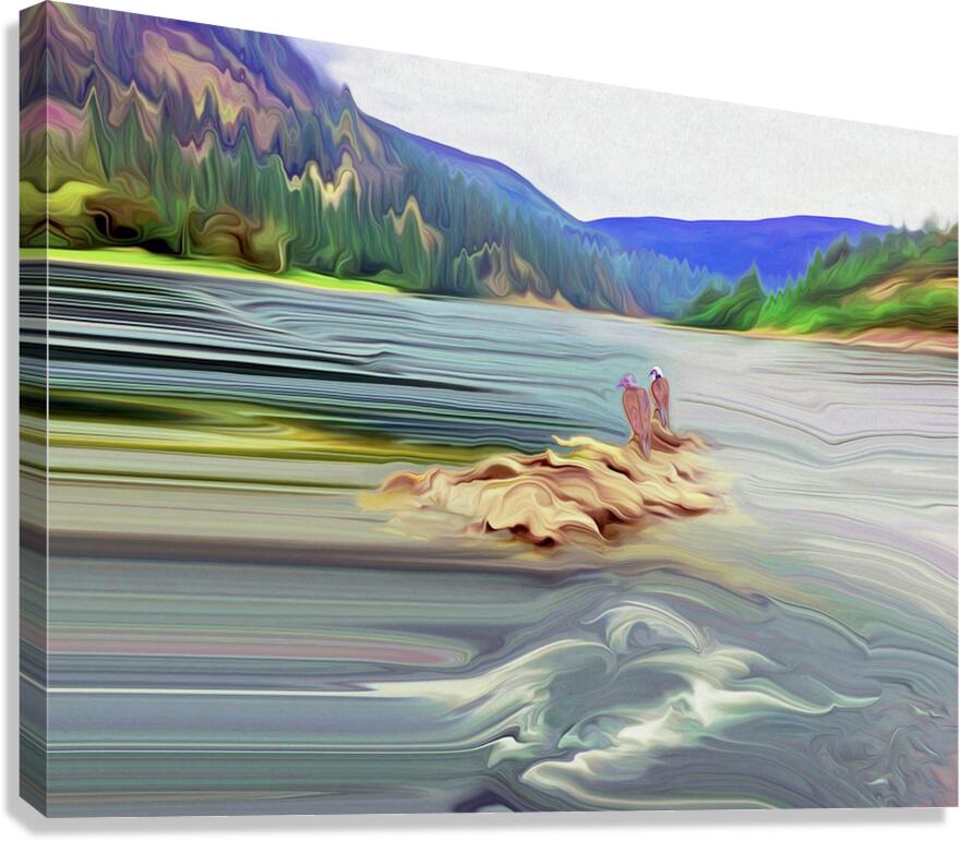 Mataoes heavenly Saulute Canvas Print