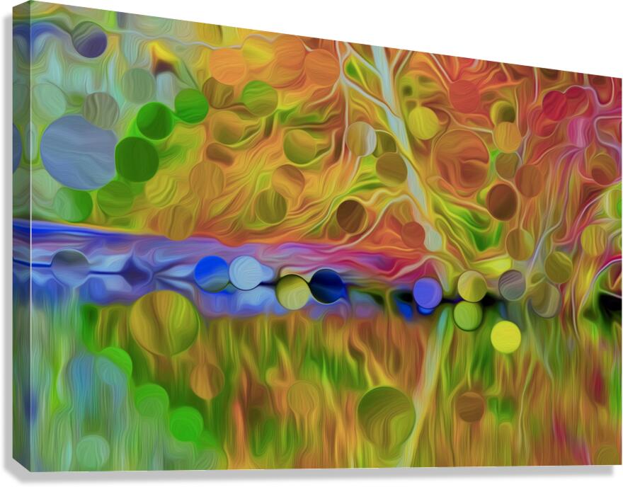 bubblegum tree bonanza Canvas Print