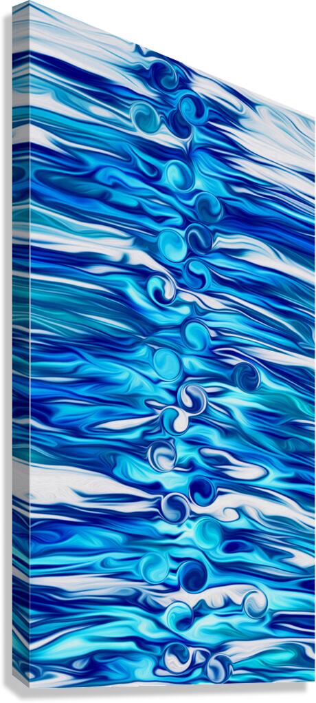 just below the surface tensions Canvas Print