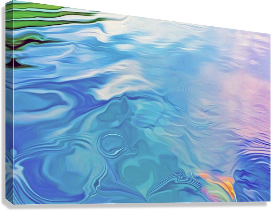 Pause for reflection : landscape orientation Canvas Print