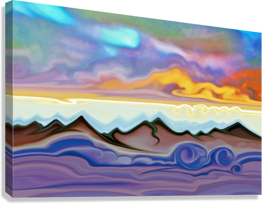 spaces in between Canvas Print