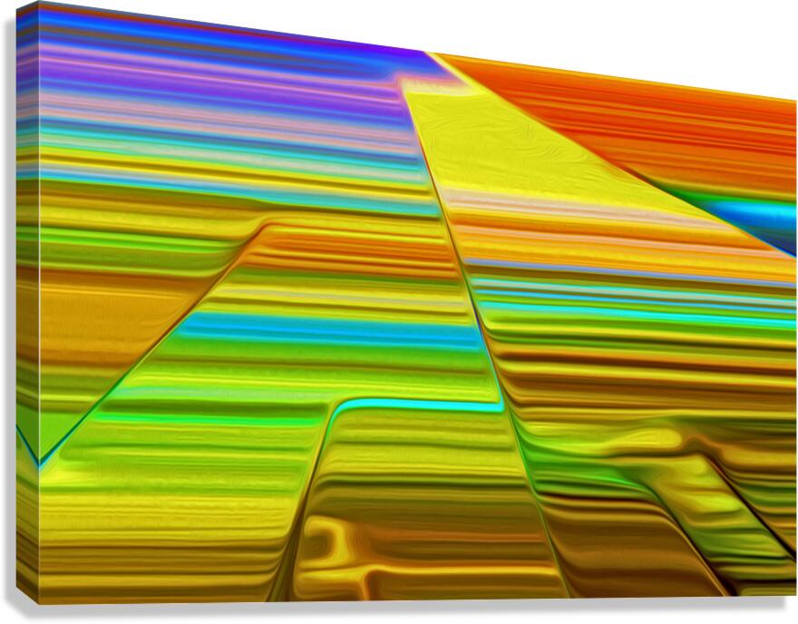 sun up in the paris of the praries Canvas Print