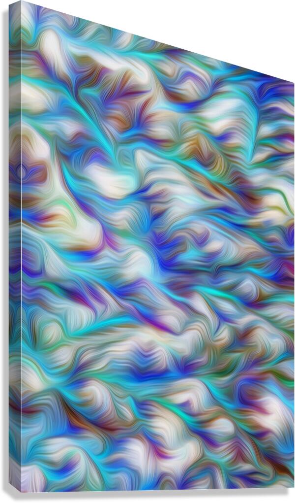 slocan spring break up Landscape Orientation Canvas Print