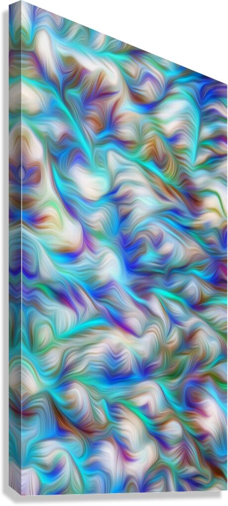 slocan spring break up Canvas Print