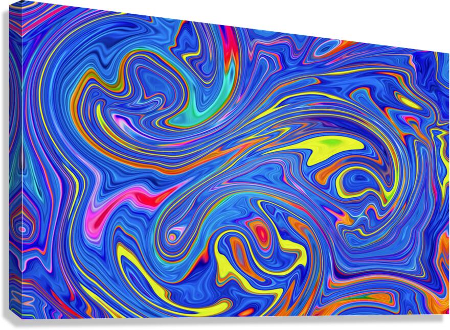 turbulencia Canvas Print