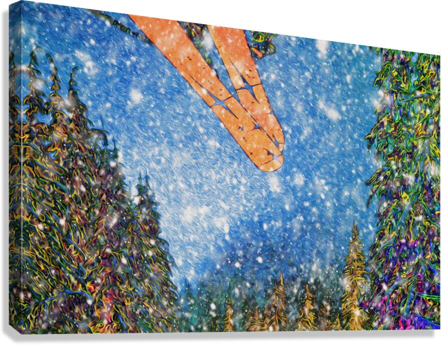 last light electric Canvas Print