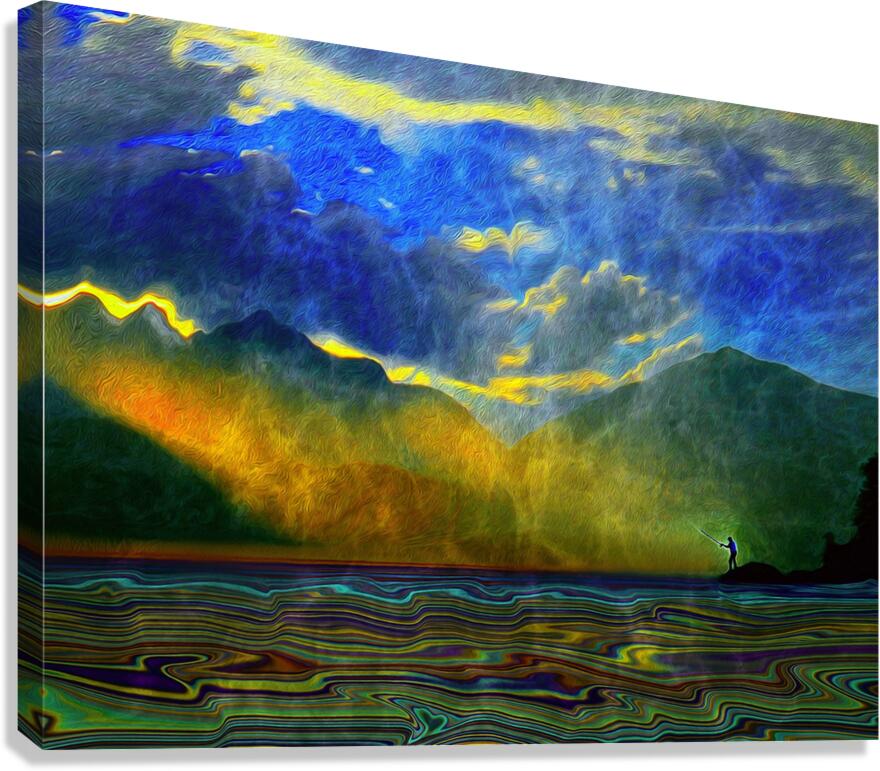 east shore saulitude and sorenity Canvas Print