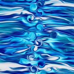 just below the surface tensions