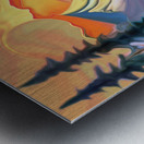 monashee mind tricks : landscape orientation  Metal print