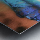 blue bob Metal print