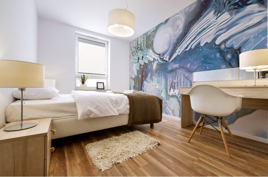 harvest moon flying heart kick start senders Mural print