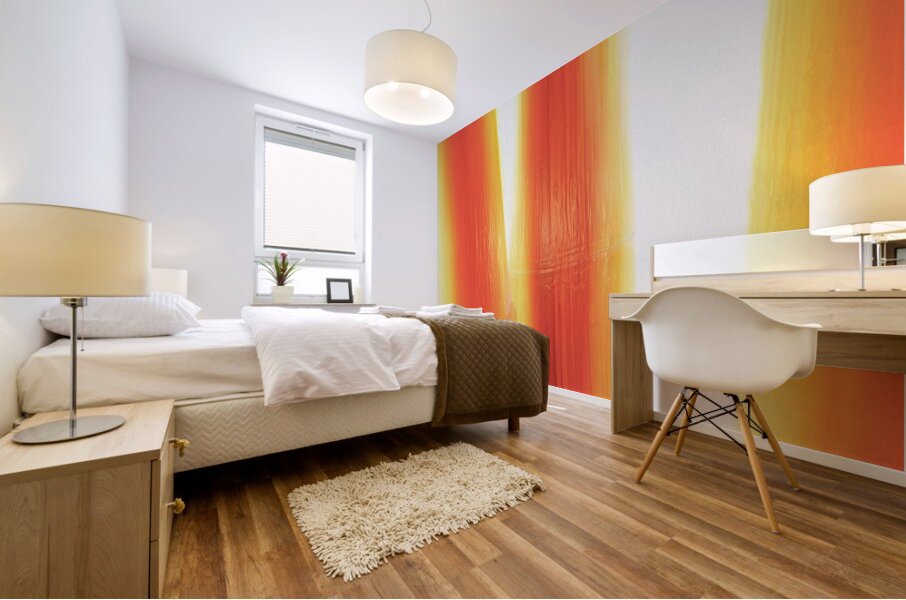 Feather Light bambeautiful Mural print