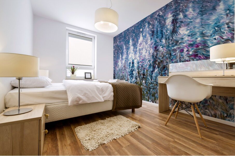 the howl of hidden pleasures Mural print