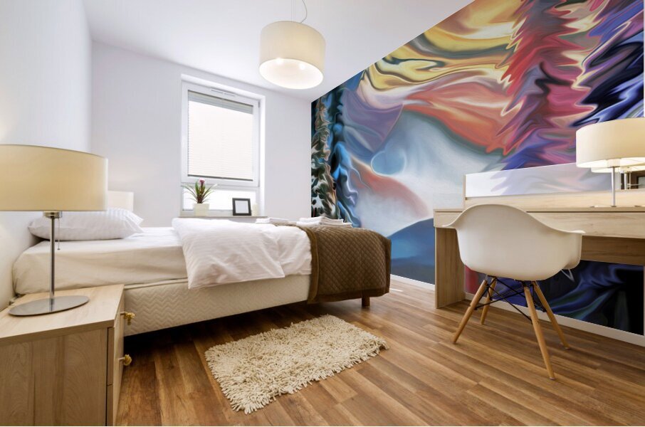 monashee mind tricks : landscape orientation  Mural print