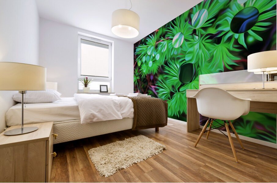 the black pearl of grose morne Mural print