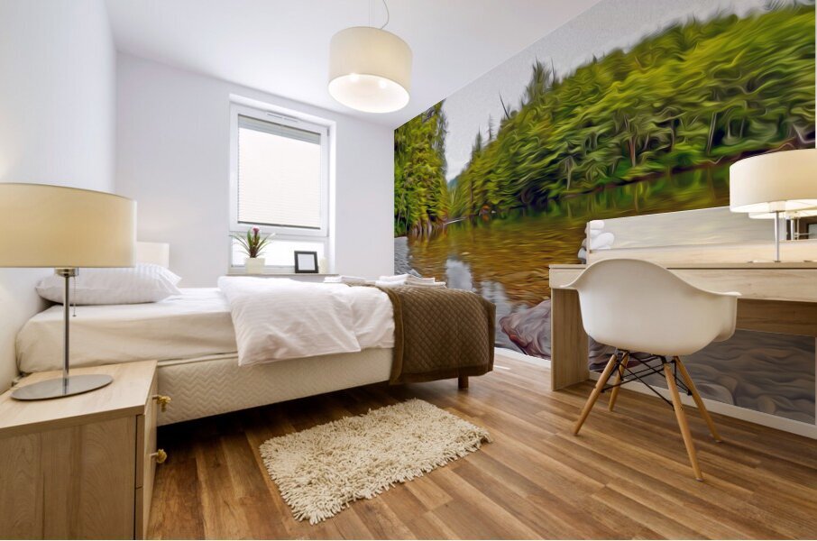 avatar grove balancing act Mural print