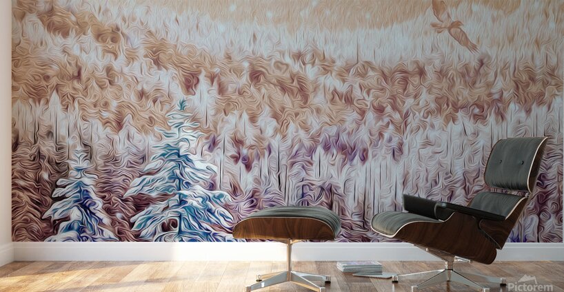 soaring over the hearts of the Kootenais Wall Murals