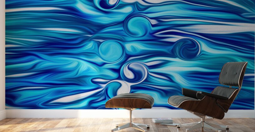 just below the surface tensions Wall Murals