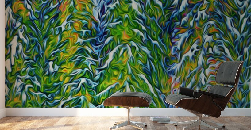 presimmon cardigan coniferous sunrise  Wall Murals