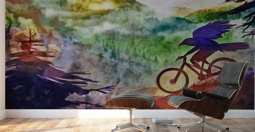 Ravenous Down Shifter Wall Murals