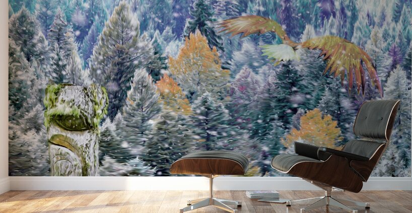 go time : panoramic orientation Wall Murals