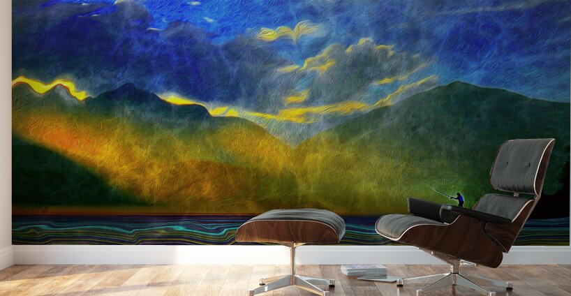 east shore saulitude and sorenity Wall Murals