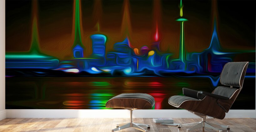 t dot candelabra Wall Murals