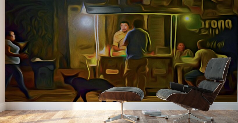 thick and sticky Sayulita nights Wall Murals