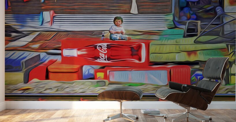 out the window Indo high speed cola conundrum Wall Murals
