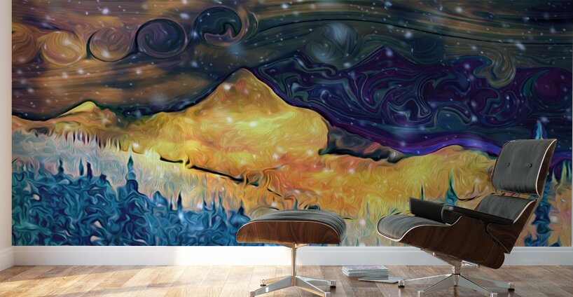 beholding kootenai gold Wall Murals