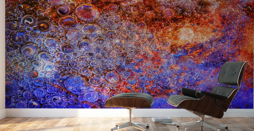 cosmic puddle cuddle Wall Murals