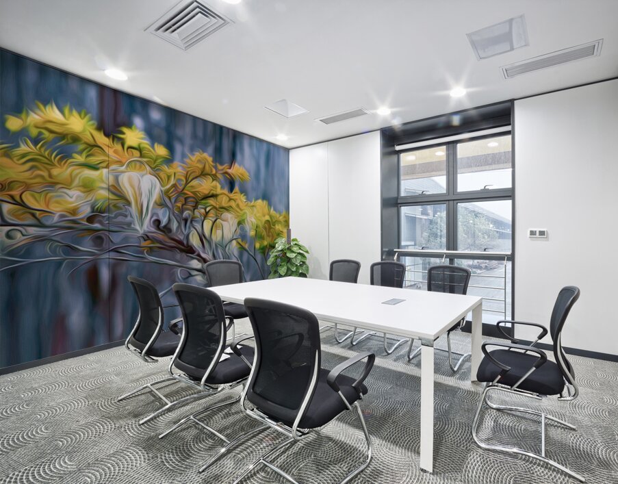 moss hawk Wall Printing