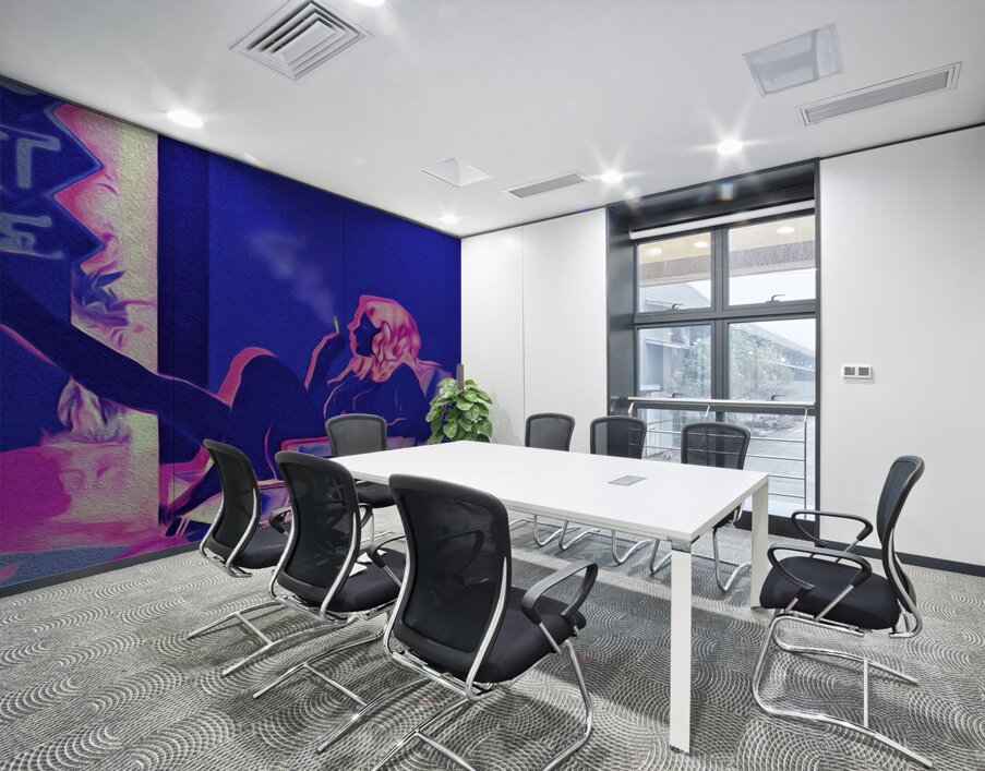 smoke show Wall Printing