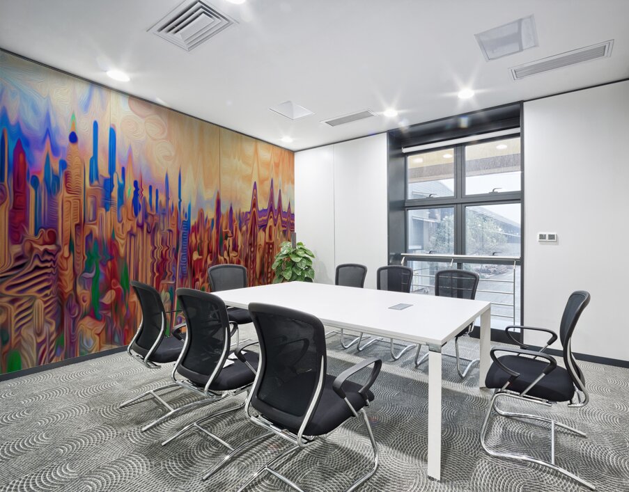 vangroovy sunrise Wall Printing