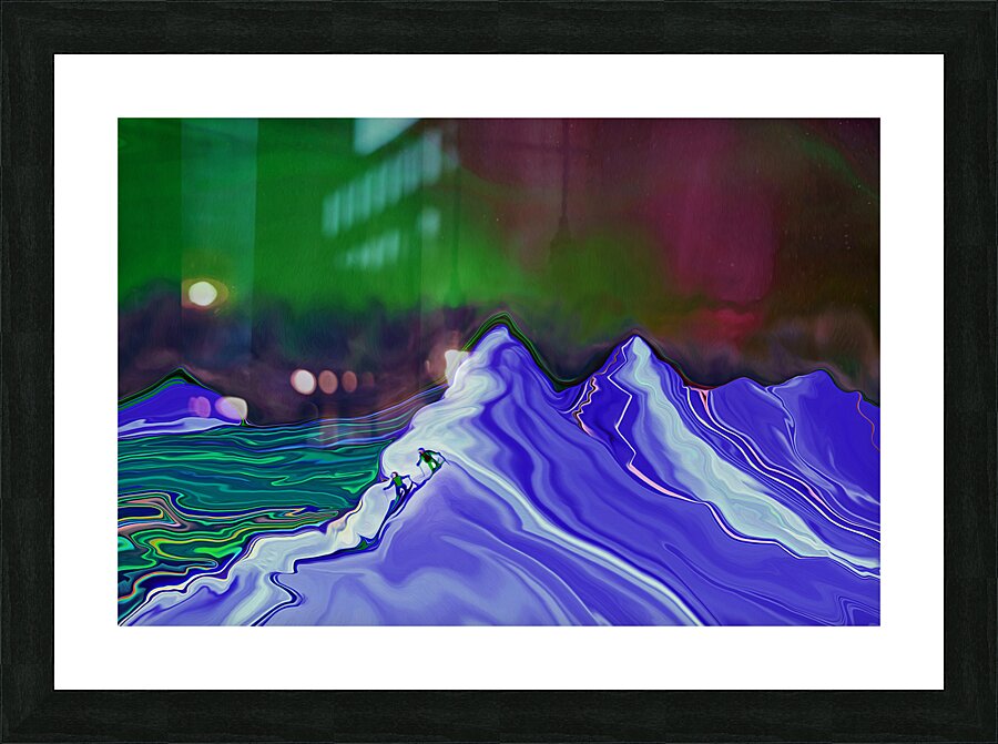 kokaneon aurora score  Picture Frame print