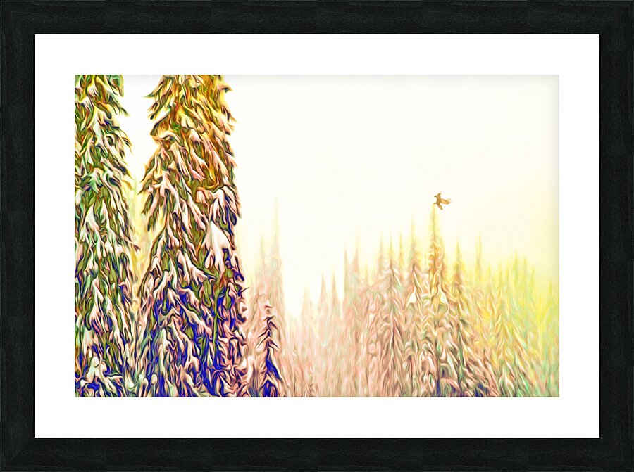 tricksters glow : landscape orientation Picture Frame print