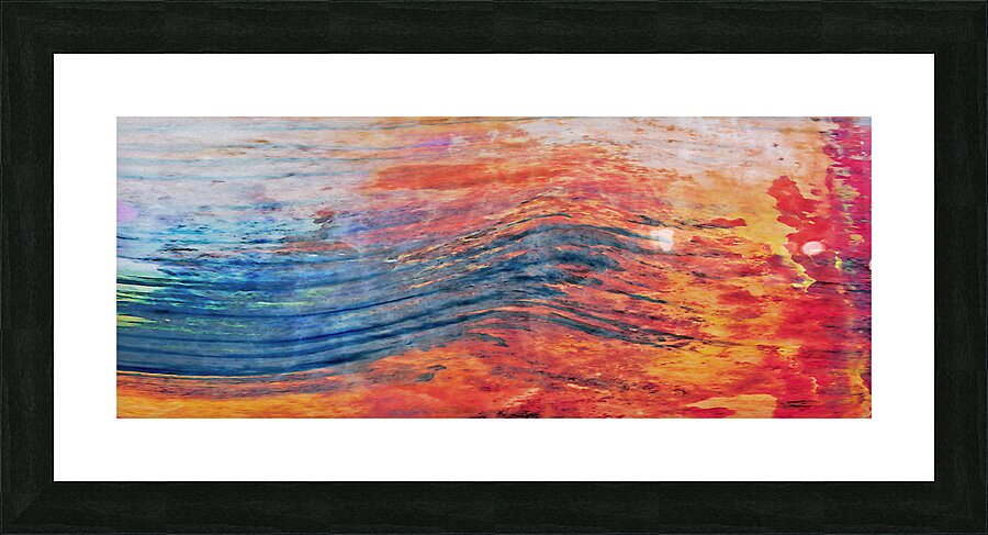  red sky @ night west coast rollers Picture Frame print