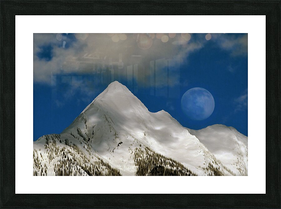 loki dokee moon shadows Picture Frame print