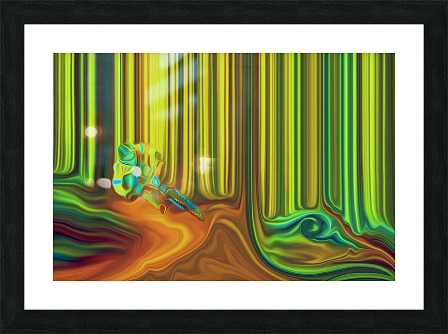 dirt burglar Picture Frame print