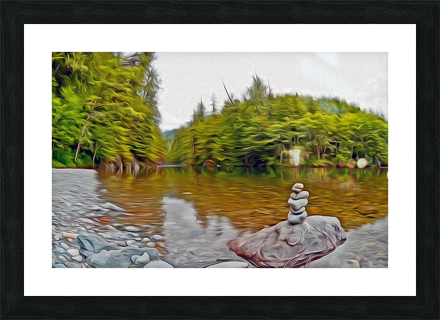 avatar grove balancing act Picture Frame print